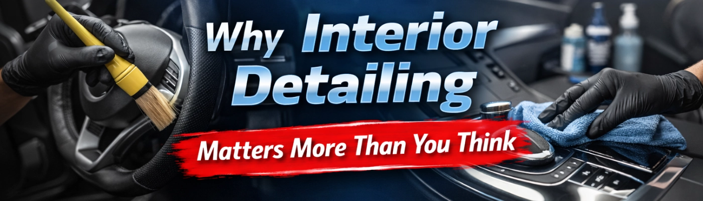 Interior Detailing at Vital Auto Spa